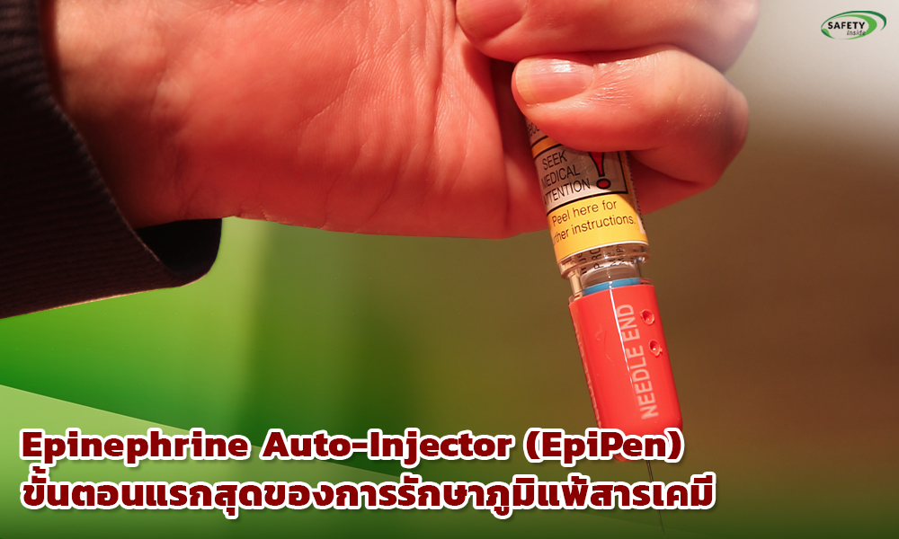 2.Epinephrine Auto-Injector (EpiPen)ขั้นตอนแรกสุดของการรักษาภูมิแพ้สารเคมีอย่างรุนแรง
